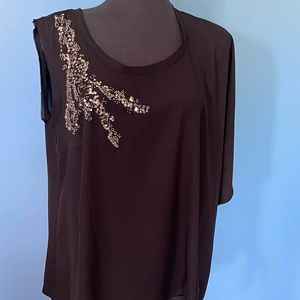 One Sleeve Dressy Blouse